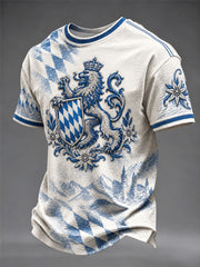 Herren-T-Shirt mit deutschem bayerischem Druck