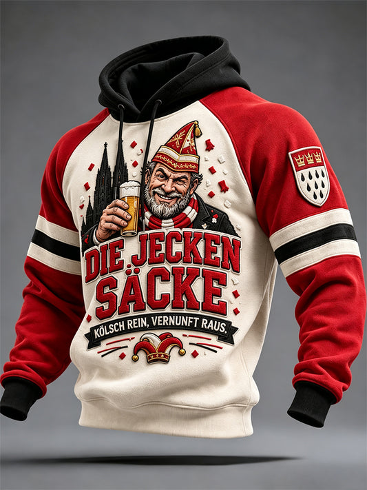 Herren-Kölsch-Party-Grafik-Sweatshirt