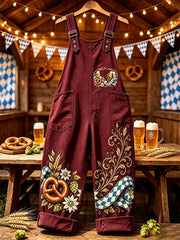 Lässiger Jumpsuit im Oktoberfest-Stil für Damen