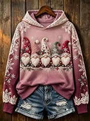 Damen-Weihnachts-Winter-Zwerge regelmäßig Sweatshirt