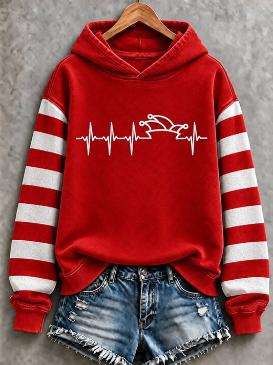 Damen-Kölnischer Karnevals-Print-Hoodie