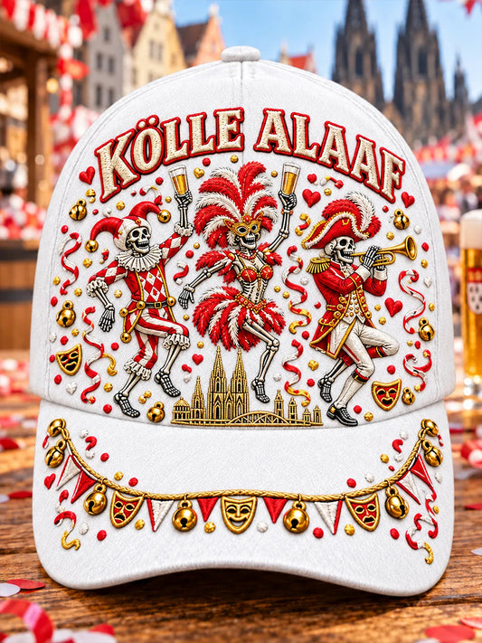 Unisex-Karnevals-Mütze mit Kölner Motiv