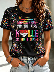 Damen-T-Shirt mit Kölner Karneval-Print