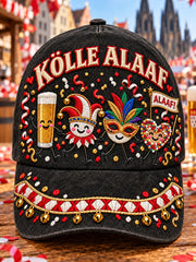 Unisex-Karnevals-Mütze mit Kölner Motiv